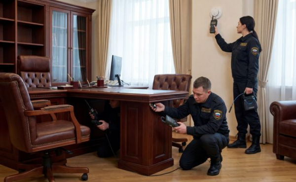 Поиск прослушки и жучков, скрытых камер в квартире, доме, коттедже